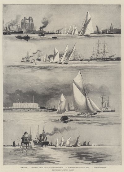 The Thames Yachting Season by Charles John de Lacy